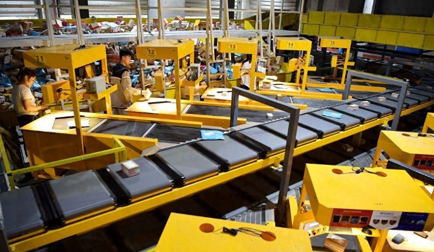 高速直線(xiàn)窄帶分揀機(jī),窄帶分揀機(jī),快遞分揀機(jī)廠家